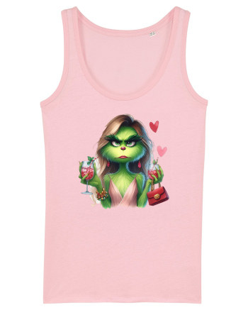 în stil chic Grinch - Fashionistă îndrăgostită și rebelă v8 Cotton Pink