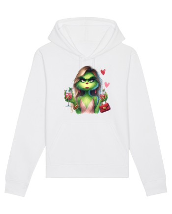 în stil chic Grinch - Fashionistă îndrăgostită și rebelă v8 White