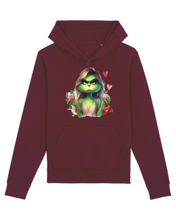 în stil chic Grinch - Fashionistă îndrăgostită și rebelă v8 Burgundy