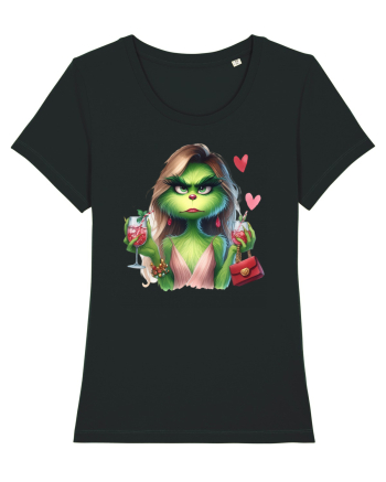 în stil chic Grinch - Fashionistă îndrăgostită și rebelă v8 Black