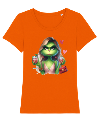 în stil chic Grinch - Fashionistă îndrăgostită și rebelă v8 Bright Orange