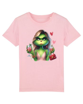 în stil chic Grinch - Fashionistă îndrăgostită și rebelă v8 Cotton Pink