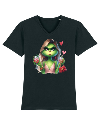 în stil chic Grinch - Fashionistă îndrăgostită și rebelă v8 Black