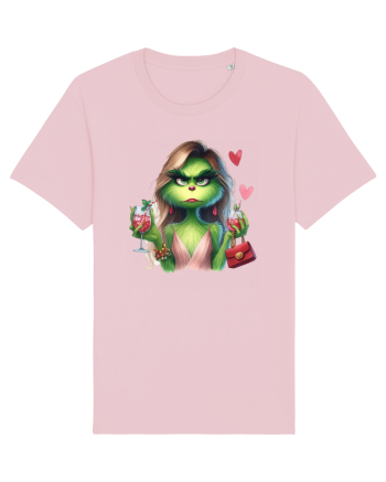 în stil chic Grinch - Fashionistă îndrăgostită și rebelă v8 Cotton Pink