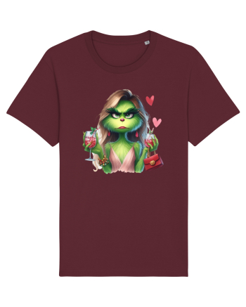 în stil chic Grinch - Fashionistă îndrăgostită și rebelă v8 Burgundy