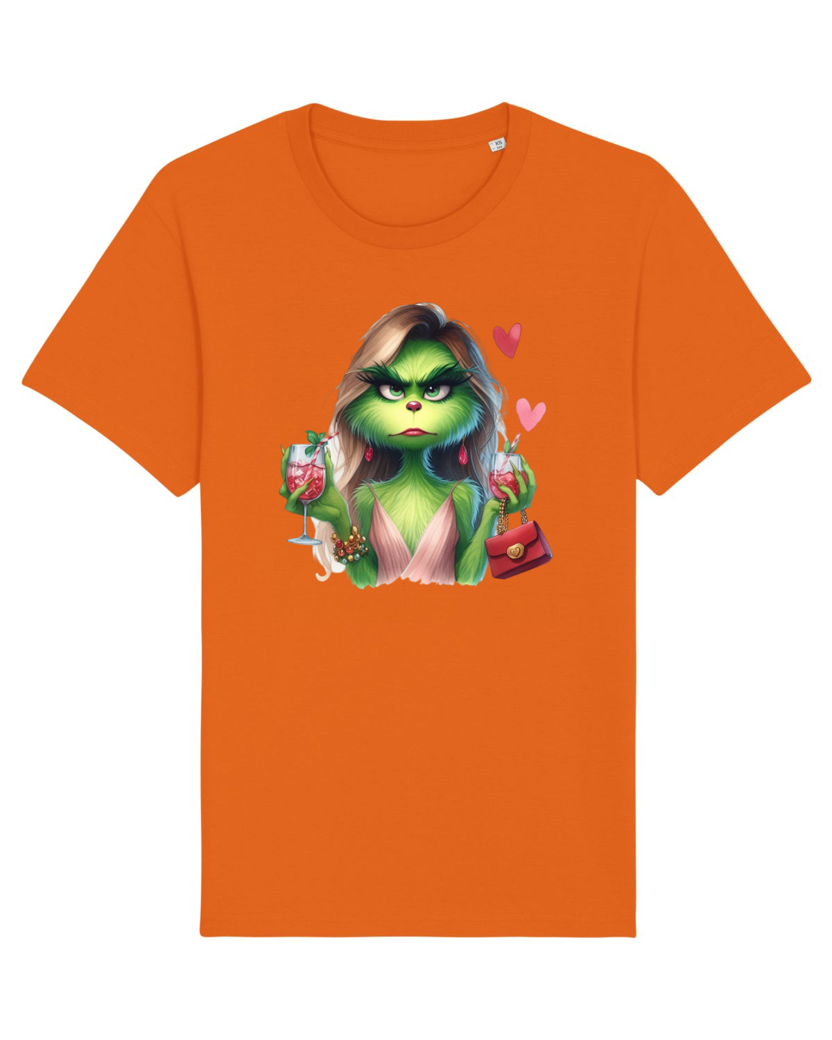Tricou mânecă scurtă Unisex Rocker Bright Orange