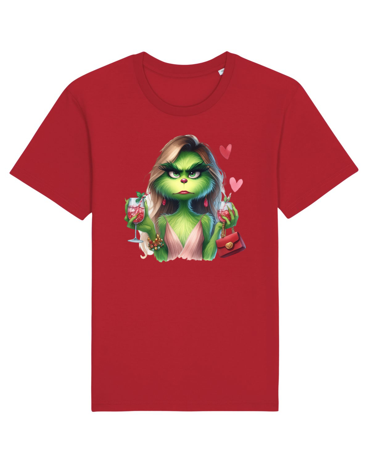 Tricou mânecă scurtă Unisex Rocker Red