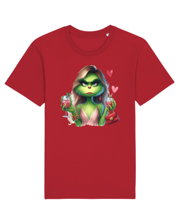 în stil chic Grinch - Fashionistă îndrăgostită și rebelă v8 Red