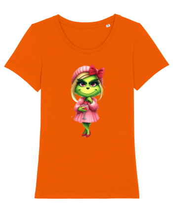 în stil chic Grinch - Fashionistă îndrăgostită și rebelă v9 Bright Orange