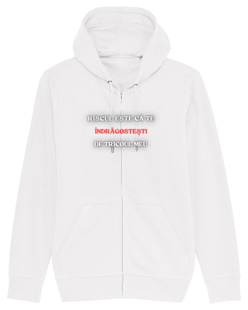 RISCUL SĂ TE ÎNDRĂGOSTEȘTI DE TRICOU White