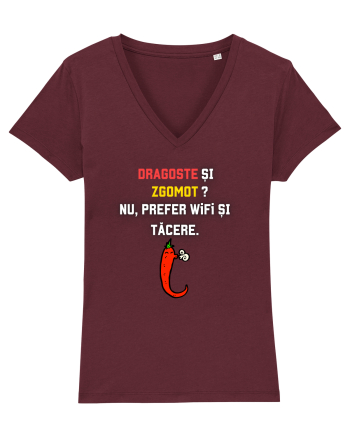 DRAGOSTE ȘI ZGOMOT? Burgundy