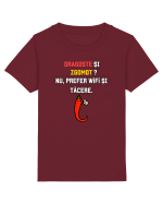DRAGOSTE ȘI ZGOMOT? Tricou mânecă scurtă  Copii Mini Creator