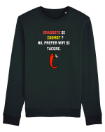 DRAGOSTE ȘI ZGOMOT? Bluză mânecă lungă Unisex Rise