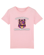 IUBESC ANIMALELE - ȘEFUL MEU E TIGRU Tricou mânecă scurtă  Copii Mini Creator