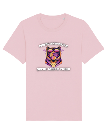 IUBESC ANIMALELE - ȘEFUL MEU E TIGRU Cotton Pink