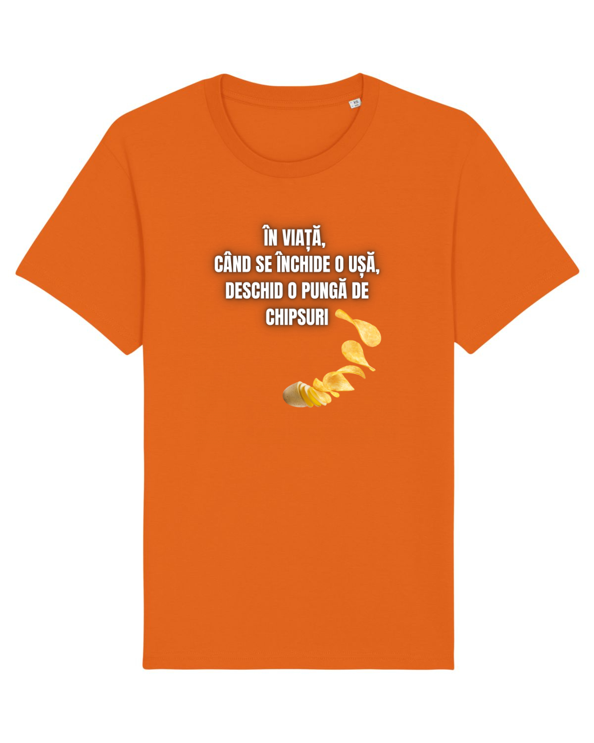 Tricou mânecă scurtă Unisex Rocker Bright Orange