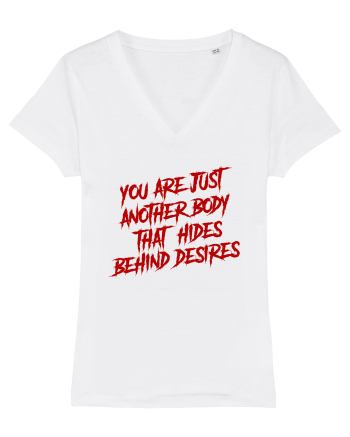 Hide behind desires White