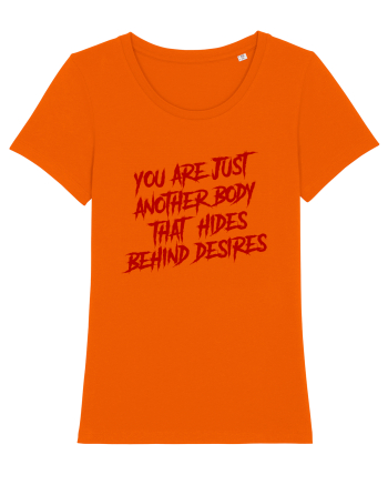 Hide behind desires Bright Orange