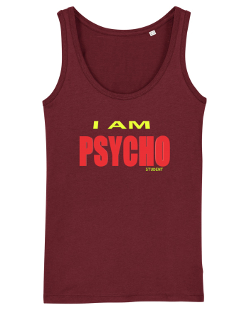 Psycho student Burgundy