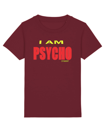 Psycho student Burgundy