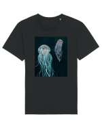 Jellyfish Tricou mânecă scurtă Unisex Rocker