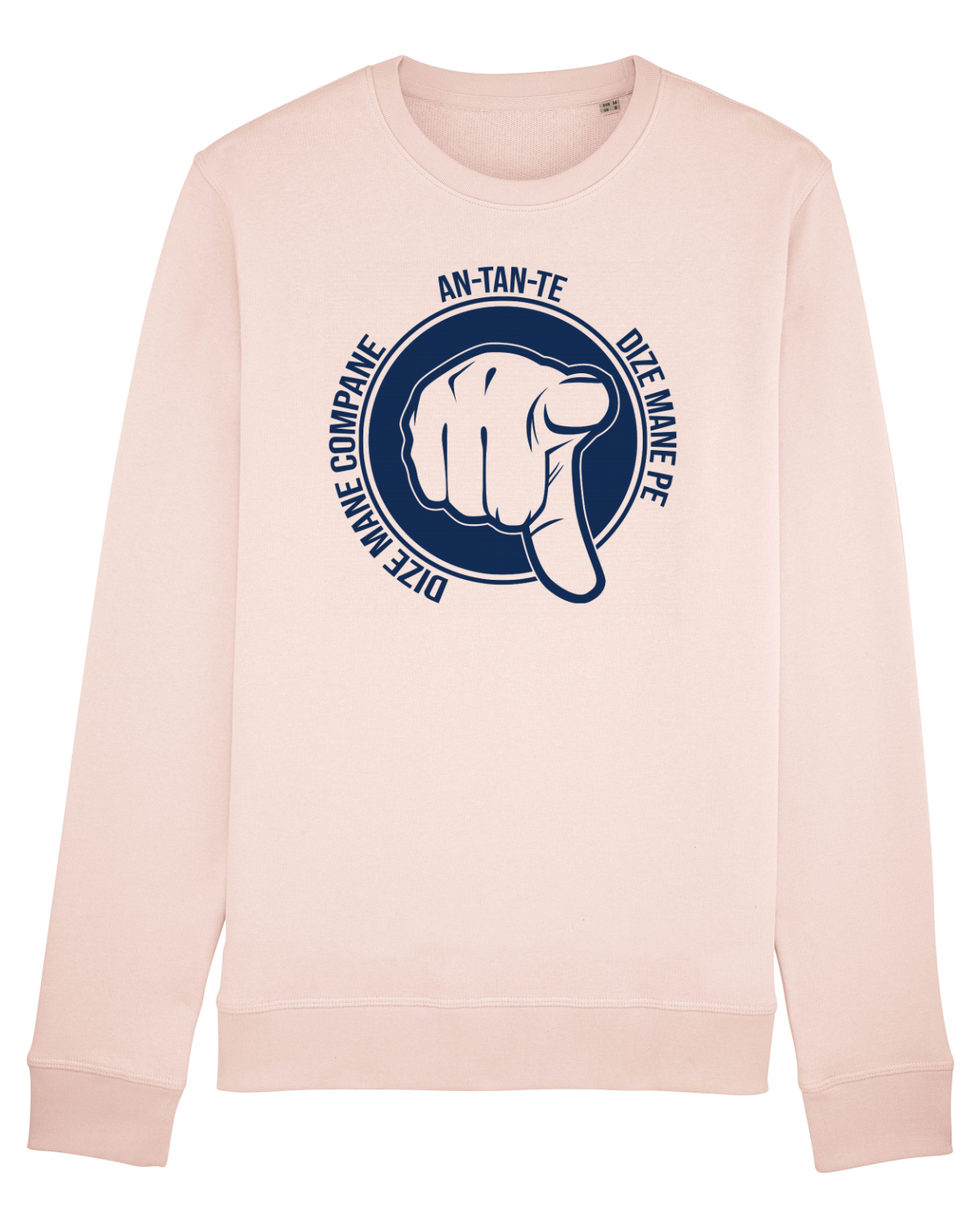 Bluză mânecă lungă Unisex Rise Candy Pink