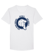 AN-TAN-TE DIZE MANE PE Tricou mânecă scurtă guler larg Bărbat Skater