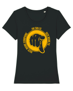 AN-TAN-TE DIZE MANE PE 2 Tricou mânecă scurtă guler larg fitted Damă Expresser