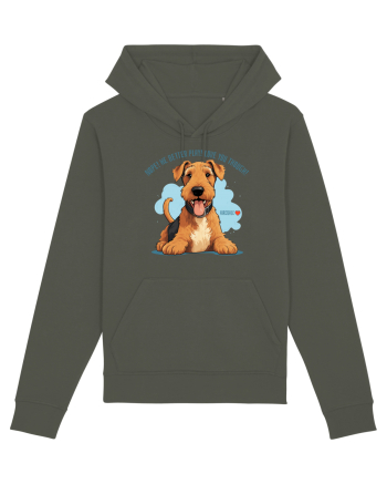 NUP! MAI BINE NE JUCAM! (ENGLEZA) - AIREDALE TERRIER 2 Khaki