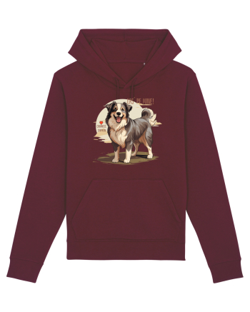 LAS` PE MINE! CIOBANESC CARPATIN Burgundy