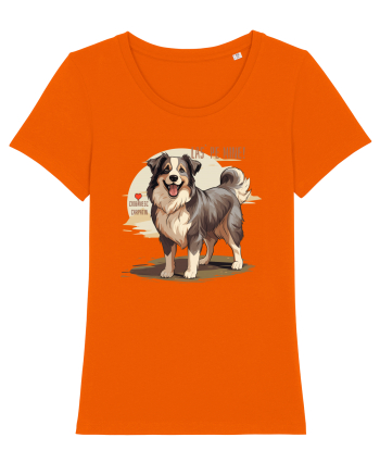 LAS` PE MINE! CIOBANESC CARPATIN Bright Orange