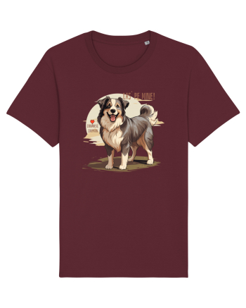 LAS` PE MINE! CIOBANESC CARPATIN Burgundy