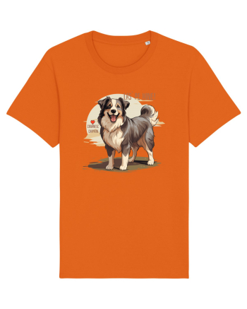 LAS` PE MINE! CIOBANESC CARPATIN Bright Orange