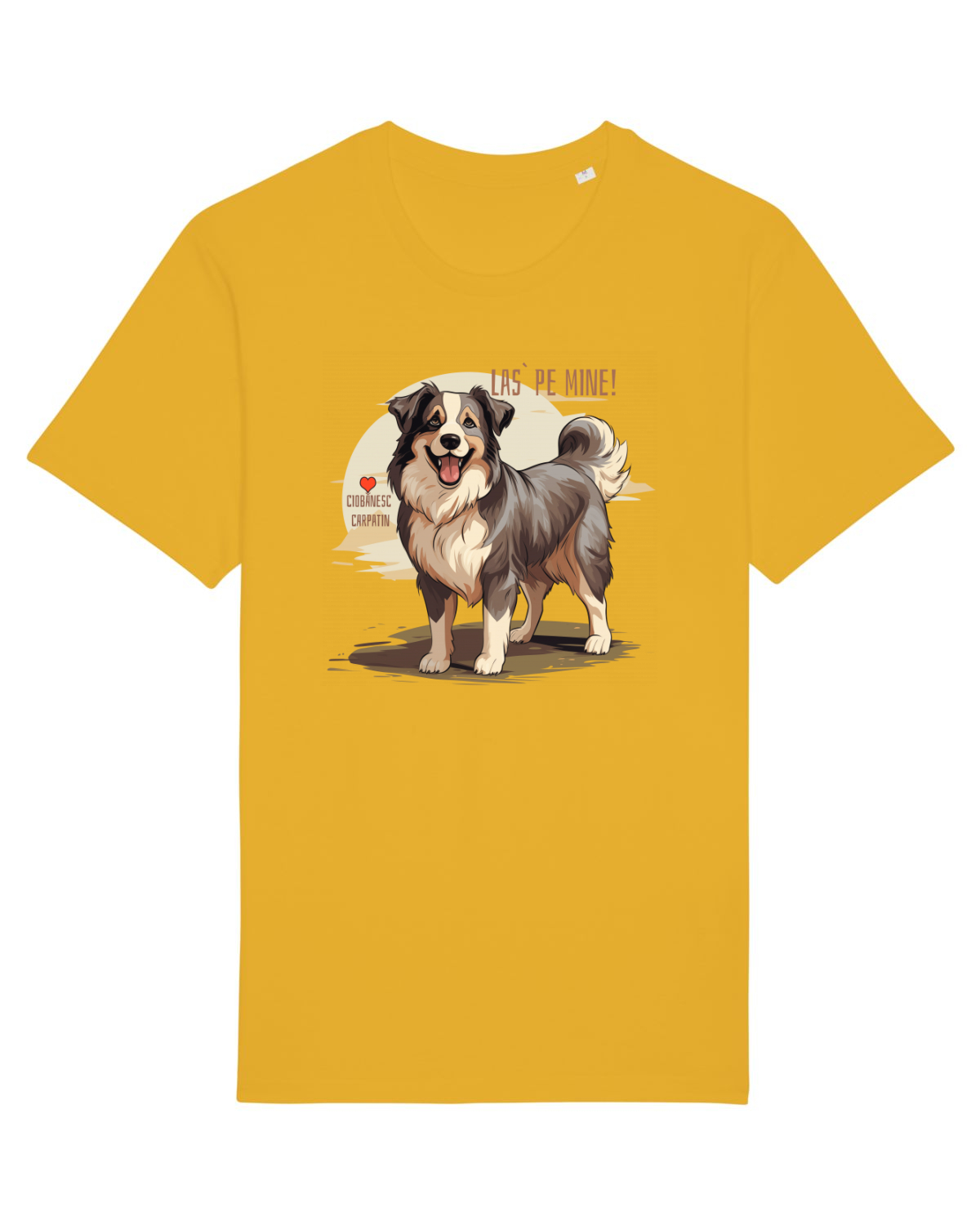 Tricou mânecă scurtă Unisex Rocker Spectra Yellow