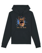 I PROTEC I ATAC I LUV SNAC - GERMAN SHEPERD Hanorac Unisex Drummer