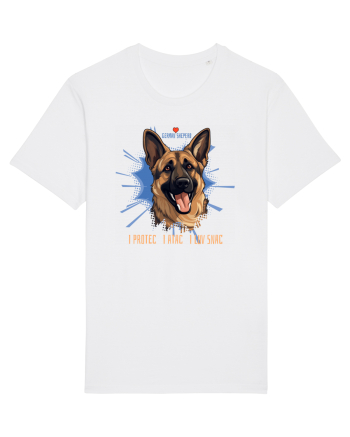 I PROTEC I ATAC I LUV SNAC - GERMAN SHEPERD White