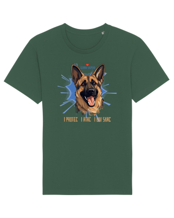 I PROTEC I ATAC I LUV SNAC - GERMAN SHEPERD Bottle Green