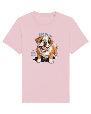 NUP! AZI NU! - BULLDOG ENGLEZ Cotton Pink
