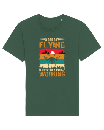 pt pasionații de drone - A bad day flying is better than a good day working Bottle Green