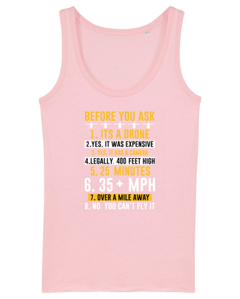pt pasionații de drone - Before you ask, Its a drone Cotton Pink