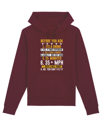 pt pasionații de drone - Before you ask, Its a drone Burgundy