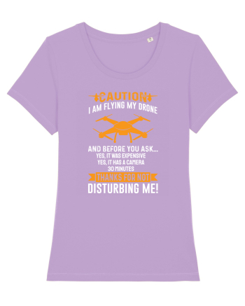 pt pasionații de drone - Caution I am flying my drone Lavender Dawn