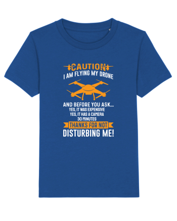 pt pasionații de drone - Caution I am flying my drone Majorelle Blue