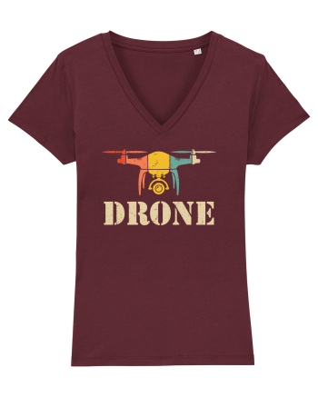 pt pasionații de drone - Drone Burgundy