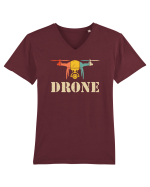 pt pasionații de drone - Drone Tricou mânecă scurtă guler V Bărbat Presenter