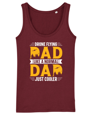 pt pasionații de drone - Drone flying dad Burgundy