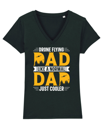pt pasionații de drone - Drone flying dad Black