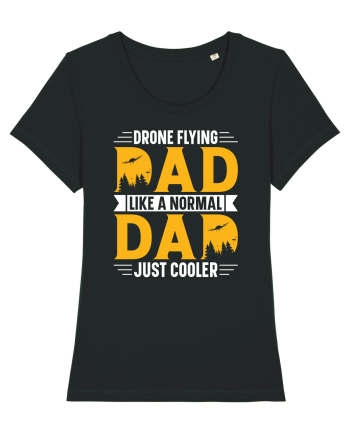 pt pasionații de drone - Drone flying dad Black