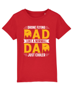 pt pasionații de drone - Drone flying dad Tricou mânecă scurtă  Copii Mini Creator
