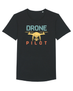 pt pasionații de drone - Drone pilot Tricou mânecă scurtă guler larg Bărbat Skater